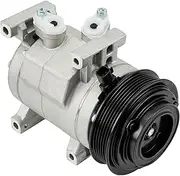 SIZZER 198305 AC Compressor with Clutch Compatible with2012-2017 Wrangler, 2018 Wrangler JK, 2013 1500 3.6L