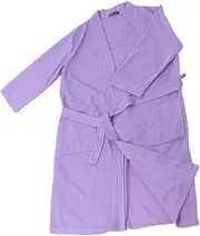 [LIFKOME] Bathrobe Bath Robe Long Robe Spa Robes Spa Robe Gown Client Robe Client Gown Unisex Shower Robe Spa Clothes Robe for Women Shower Nightgown Unisex Spa Robe Dressing Gown Guest Robe Violet