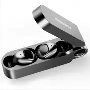 Mini TWS bluetooth 5.0 Sports Earphone Wireless Stereo Earbuds with Charging Box BLACK COLOR