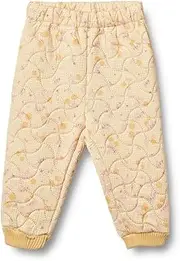[Wheat] Girls' Thermo Alex Water-Repellent Bionic Finish Recycled Material Trousers Size, 9522 Yellow Cherries, 74
