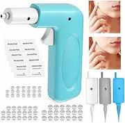 Skin Mole Removal Kit,Skin Tags Remover - Skin Tags Removal Kit with 60 Skin Tags Bands Mole Remover, Painless Body Skin Tags Removal Set Wynott