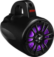 Boss ATV UTV Marine Waketower Speaker System w/Multicolor Illumination (B40RGB)