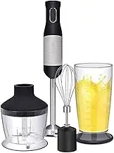 Immersion Hand Blender Attachment, Quickly Mixes Sauces, Purees Soups, Smoothies & Dips-Free, Easy To Clean, Stainless Steel