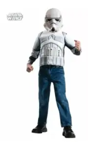 Storm Trooper Muscle Shirt Disney Costume For Boys NIP