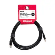 Legrand 2m Black 18Gb/s V2.0 Slimline HDMI Cable With Ethernet