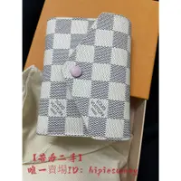 在飛比找蝦皮購物優惠-LV 路易威登 N64022白色 VICTORINE 棋盤格