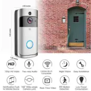 Wireless Smart WiFi DoorBell IR Video Visual Camera Intercom Home Security 2-Way