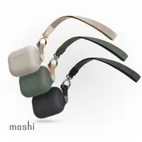 在飛比找momo購物網優惠-【moshi】AirPods 3代 Pebbo 藍牙耳機充電