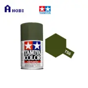 Tamiya 100ml TS-5 Olive Drab Spray Paint 85005