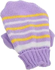 COMPUKAS Valentines Day Dog Sweaters Heart Knitted Pet Costume for Dogs Soft Stylish Down Collar Design Durable Knit Multiple Colors for Holiday Wear