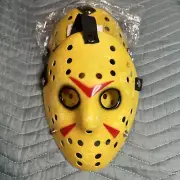 Qty 2 ADULT SIZE HALLOWEEN HOCKEY MASK MOVIE PROP VOORHEES JASON FRIDAY THE 13TH
