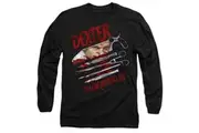 Dexter Unisex Adult Blood Never Lies T-Shirt (Black) - UTTV11030