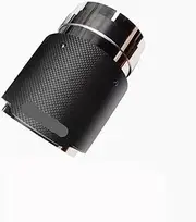 2021 hatchback ten generation Compatible For Civic carbon fiber large diameter exhaust Tip modified Scorpion tail throat auto accessories(Matte black)