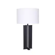 Table Lamp Desk Lamps Bedside Side Light Reading Metal Black Modern Lighting Decor