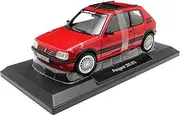 Norev - Peugeot 205 GTI 1.9 PTS Deco 1991 Vallelunga Red 1:18 Miniature, 184846, Red, 1/18
