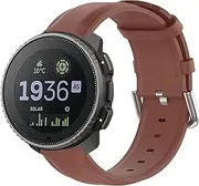[Blueshaweu] Strap Compatible with Suunto Vertical, Classic Leather Replacement Watch Strap for Suunto Vertical GPS