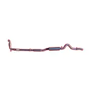 Redback 3" Exhaust With Large Muffler & Cat for Isuzu D-Max TFR TFS 06/12-06/20
