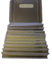 My Acrylix Close To My Heart CTMH - Set Of 11 New Acrylic Stamps In Case