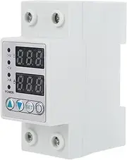 ViaGasaFamido Digital Voltage Protector Relay AC Intelligent Automatic Reconnect Under Voltage Relay for Home Office Appliance