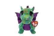 Ty Beanie Boos Cinder The Green Dragon Plush