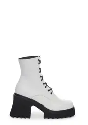 [Lamoda] In Opposition Combat Boots- White