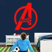 Personalised avenger Superhero Custom Edition Decoration Wall Decal Sticker