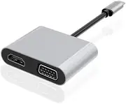 USB 3.1 Type C USB-C Thunderbolt3 to HDMI VGA Converter UltraHD Display Adapter 4K*2K