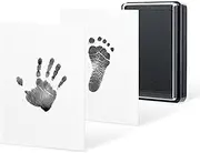 Baby Ink Hand And Footprint Kit,Inkless Hand Print Ink Pad - Safe Clean Touch Handprint Tool for Newborns Babies Kids Craft Pet Feet Stamp