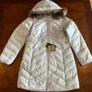 Eddie Bauer Puffer Allied Feather Down Crystal Ridge Down Outerwear Medium NEW