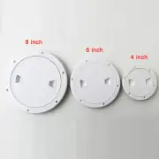 4"/6"/8" Diameter Access Hatch Cover Deck Plate Anti-slip Panel Boat/Marine E