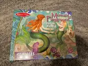 Melissa & Doug Large Mermaid Playground Floor Puzzle 2 Foot By 3 Foot! 48 Pieces