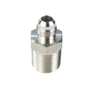 HFS(R) 1/2" NPT Male to 3/8" JIC Male Adapter Pipe Fittings SS304