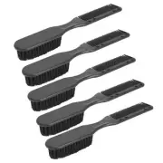 5Pcs Dual Head Men Oil Hair Brush Ergonomic Handle Hair Beard Styling Comb H WPD