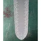 Blossom Table Runner 12x38 White Heritage Lace NWT