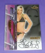 2012 Benchwarmer TIFFANY SELBY Vault #52 Black Ink Autograph PLAYBOY Playmate