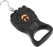 Beavorty Portable Luggage Scale Travel Accessories Suitcase Weight Scales for Luggage Bags Luggage Weight Scale Luggage Weighing Scales Mini Hook Scale Portable Fishing Scale Plastic Black