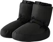 [AZIDWERYQ] 1 Pair Dance Booties, Soft Comfortable Ballet Warm Up Booties, Portable and Lightweight Dance Booties for Girls Women, M