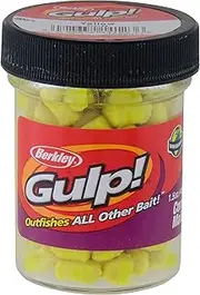 Berkley Gulp! Corn, 1/4in | .5cm, Soft Bait - 1/4in | .5cm