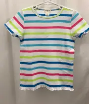 Girl's J Crew Crew Cuts Lettuce Edge T Shirt 4 - 5 NWT