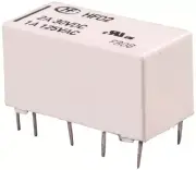 12V Miniature Latching Relay DPDT HFD2