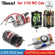 540 550 Brushed Motor for 1/10 RC Car Truck HSP Wltoys Kyosho SCX10 TRX4 TRX6