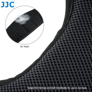JJC 專業攝影師雙肩揹帶 可調整戶外攝影騎行腰帶 兼容JJC鏡頭包 記憶卡收納盒 其它攝影配件等