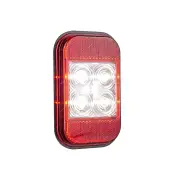 LED Autolamps Reverse/Reflector White Light 12-24 Volt Light Only Bulk Package