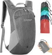 ZOMAKE Ultra Lightweight Packable Backpack 18L - Small Small, Dimgray