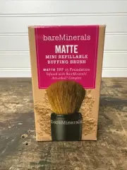 bareMinerals Refillable Buffing Brush Discontinued Matte Medium Beige Foundatio