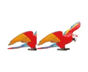 2x Schleich Kids/Childrens Toy Play Replica Figurine Macaw Pretend Animal 3y+