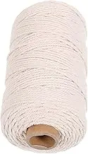 1Roll Natural Twine Rope for Present Wrapping Food Bag Binding and Cookie Sealing Lightweight Portable and Versatile Crafting Accessory