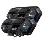 2000m 10 Riders M1-S Pro Motorcycle Intercom Bluetooth Headset Helmet Motorbike