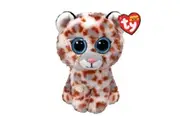 Ty Beanie Boos Coco White Leopard