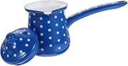 Gatuida Retro Enamel Pot Multi-Function Container Kettle for Quick Coffee and Hot Beverages